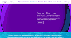 Desktop Screenshot of beyondthelove.org